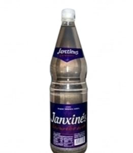 Agua con gas botella de 0,5 o 1 L. de cristal y tapón de rosca