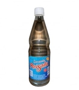 Gaseosa 0,5 o 1 L. Botella de cristal y tapón de rosca